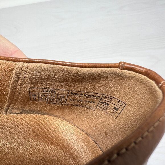 Vionic Hayes Leather Slip On Loafers Shoes Brown Womens Size 9 - Picture 8 of 8